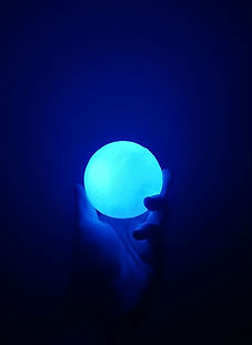 Glowing Sphere Held