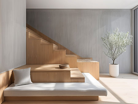 moderne Treppe