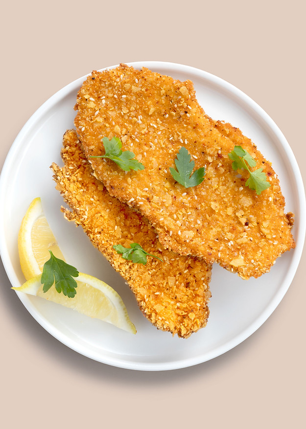 Knusprige panierte Schnitzel