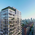 Edifícios urbanos modernos