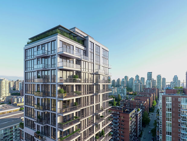 Bâtiment urbain moderne