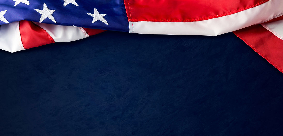 American Flag Close-Up