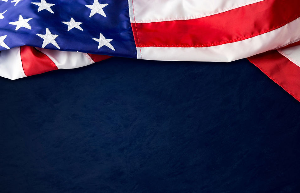 American Flag Close-Up