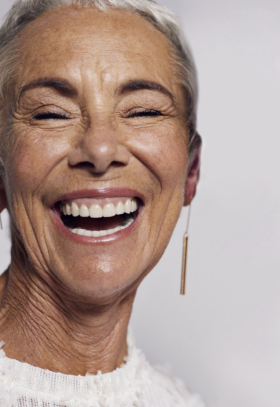 Smiling Elderly Woman