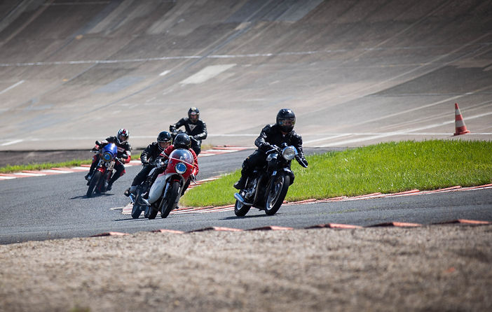 Motorrad-Rennstrecke