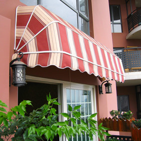 Awning at balcony