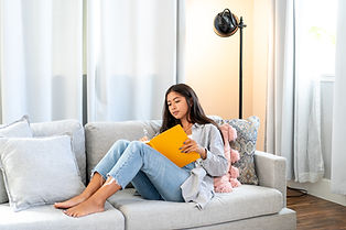 Writing on Sofa