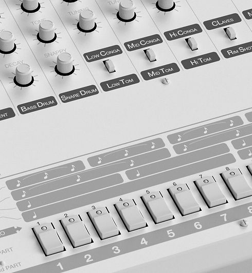 Close Up of Synthesizer