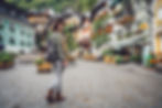 Touriste à Hallstatt