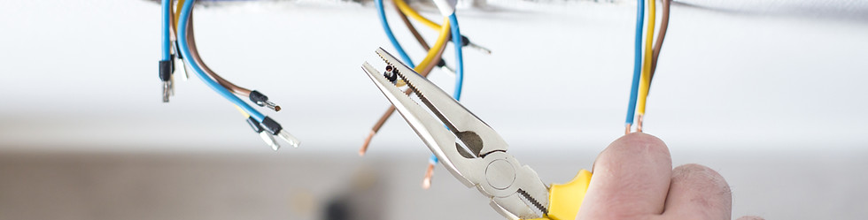 Reparatur von elektrischen Leitungen