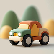 Colorful Toy Car