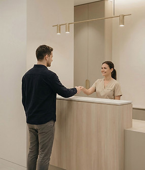 Reception Desk Interaction