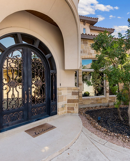 Elegant Arched Entrance
