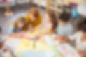 children drawing in preschool