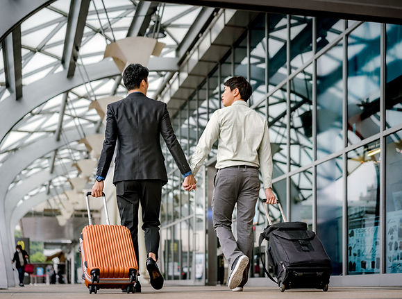 Couple Traveling Together