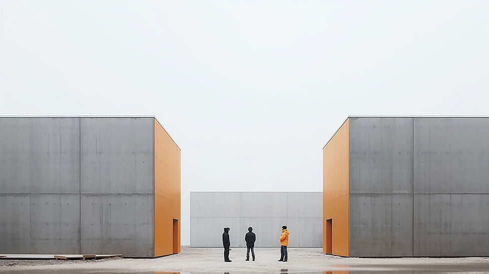 Moderne minimalistische Architektur