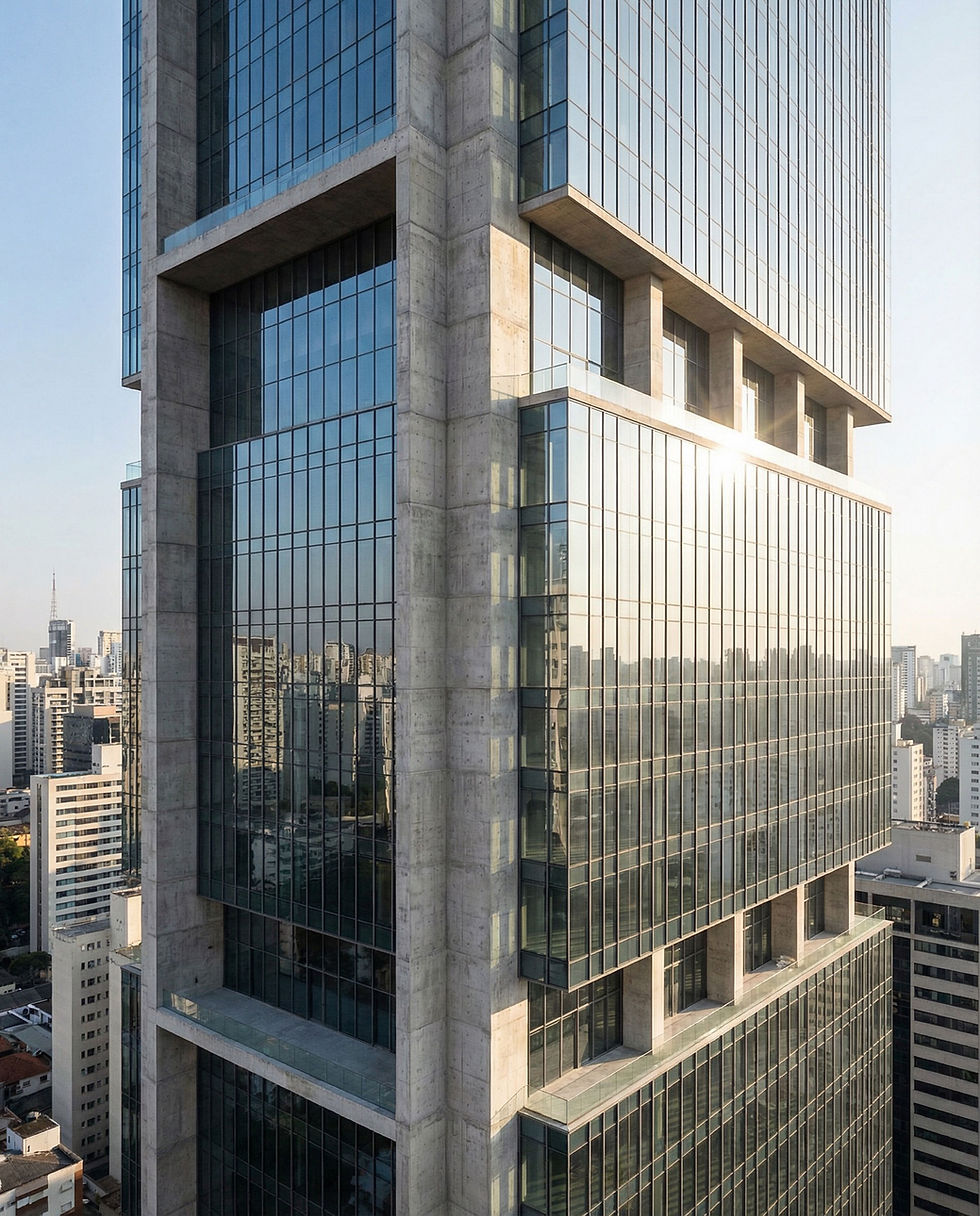 Modern Glass Skyscraper