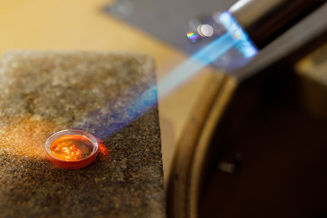 Flame on Stone