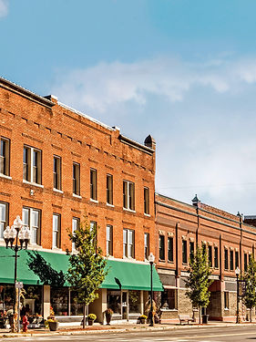 Brick Buildings Facade