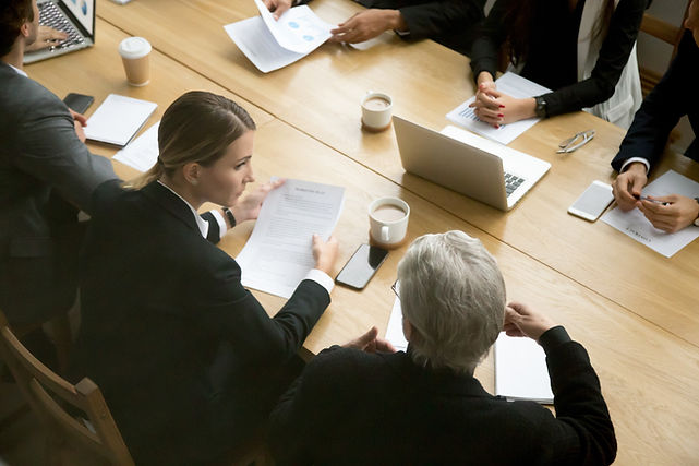 Reunión de negocios