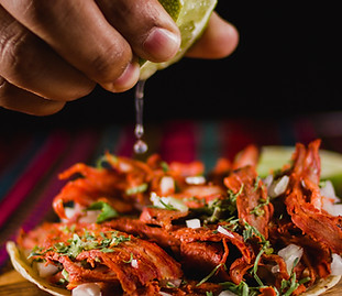 Preparing a Taco