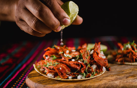Preparando un Taco