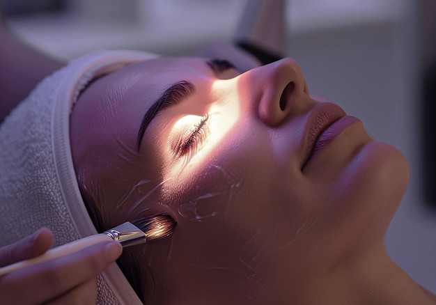 Facial Treatment Scene