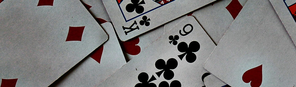 Scattered Playing Cards