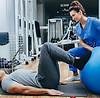 Sesión de terapia fÃsica