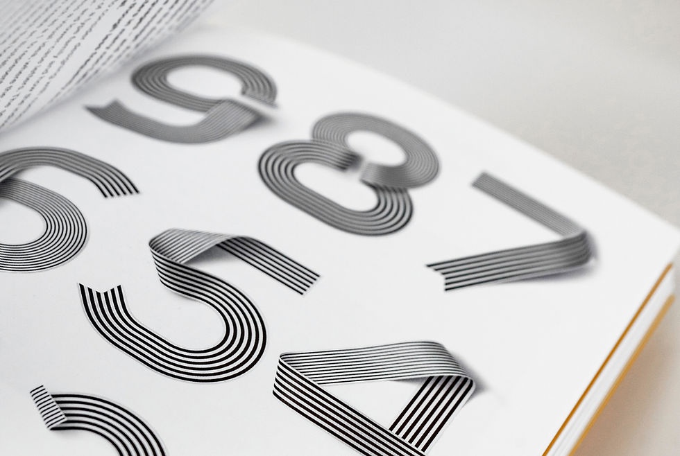 Modern Number Design