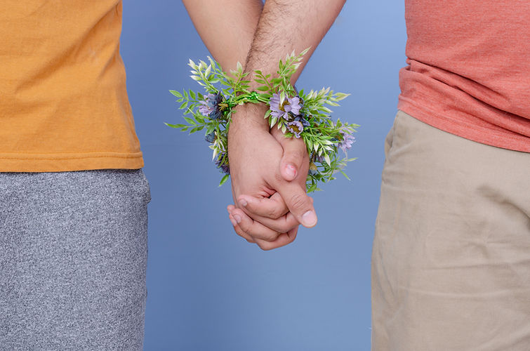 Hands Tied Together
