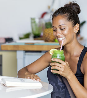 Drinking Green Juice