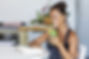 Drinking Green Juice