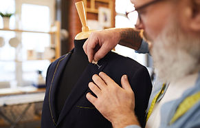 Man Designing Coat