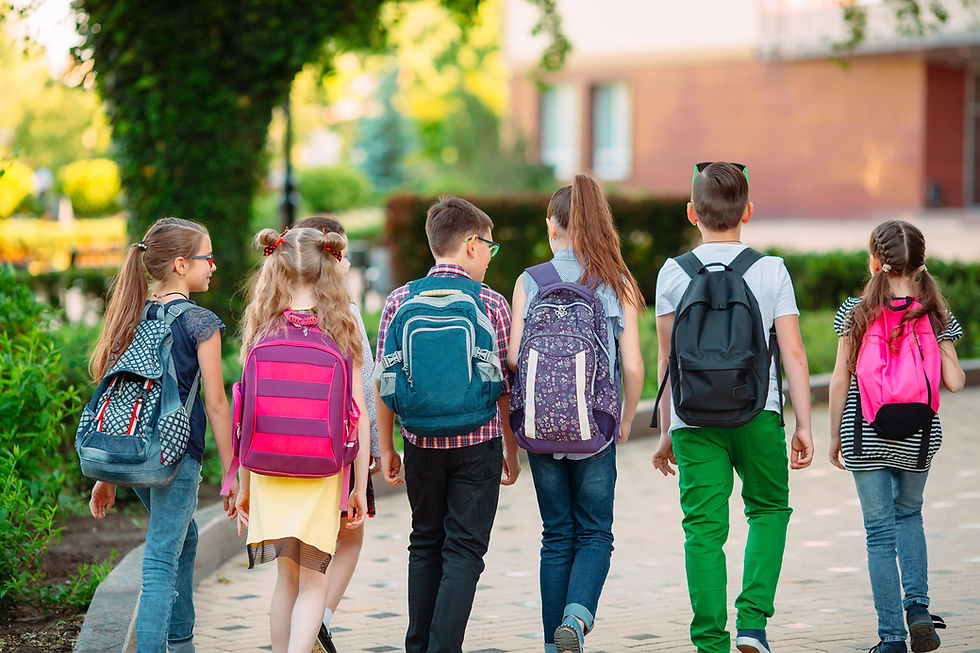 ragazzi delle scuole