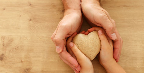 Hands Holding Heart