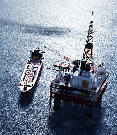 Derrick de pétrole