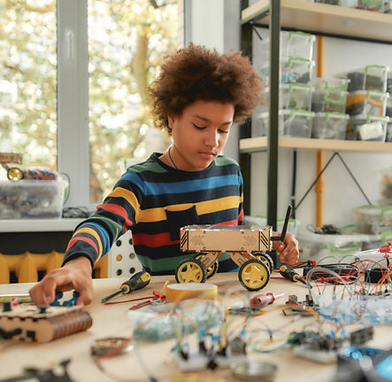 Child Building Robot