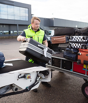 Empilhamento de bagagem