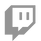 Twitch icon link greyscale
