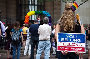 Pride Parade Gathering