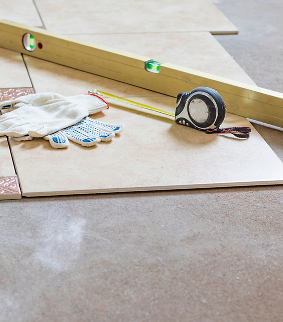 Installing Floor Tiles