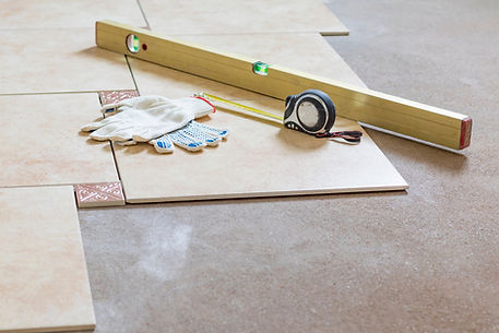 Bodenfliesen verlegen