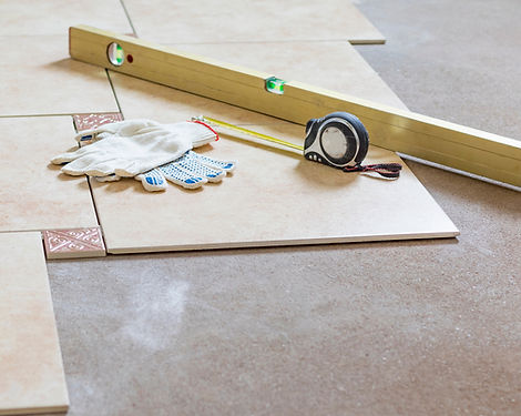 Installing Floor Tiles