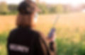 Security Guard using Walkie Talkie