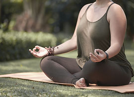 Outdoor Yoga Meditation