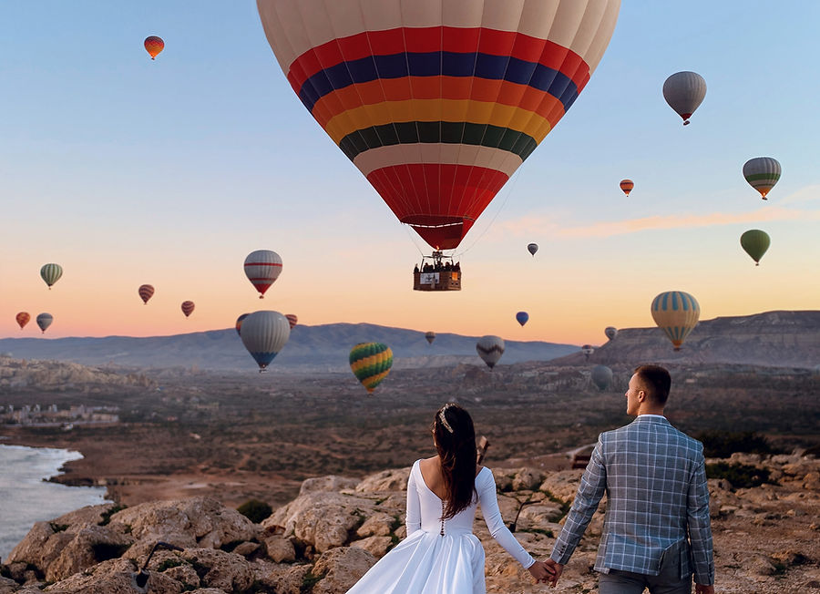 Hot Air Balloon Wedding