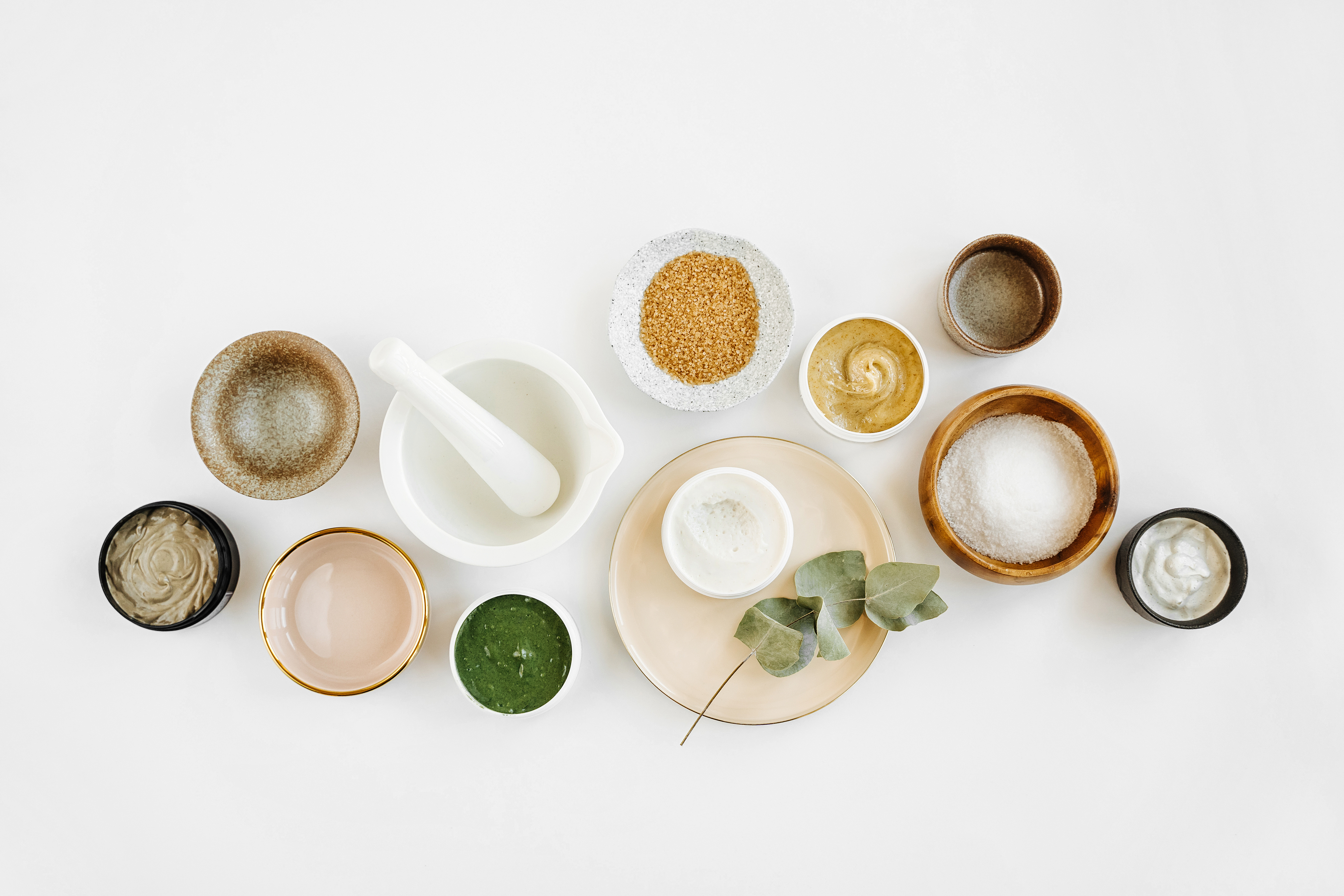Arranged Food and Objects