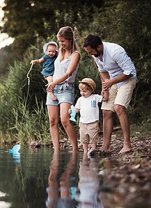 Familien-Angelausflug