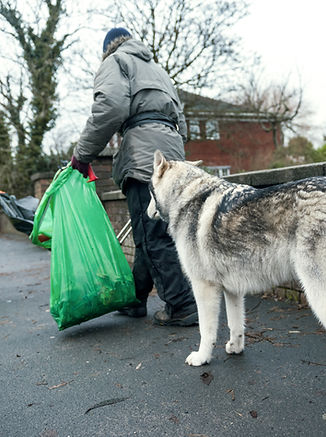 Cleaning Street Litter